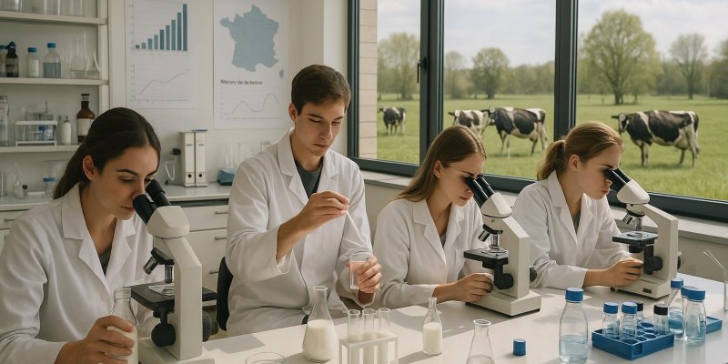 BTSA STA : Spécialité Produits Laitiers et Débouchés